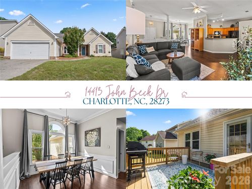 14413 John Beck Dr, Charlotte, NC, 28273-9139 | Card Image