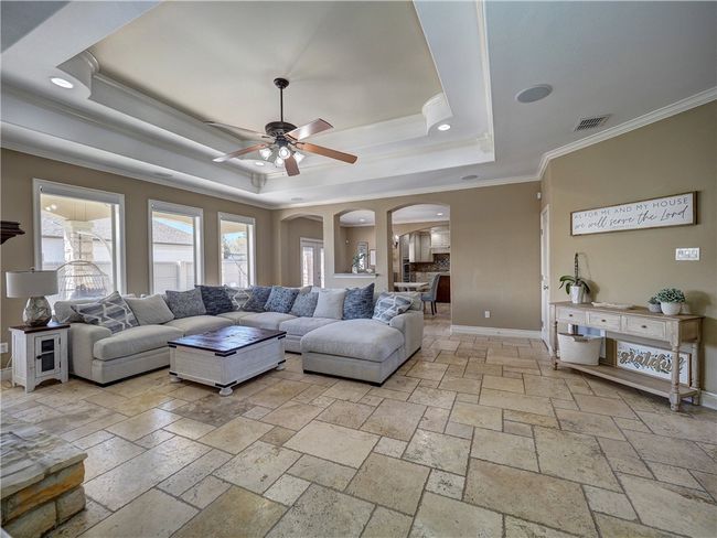 Open concept with views of the pool. | Image 5