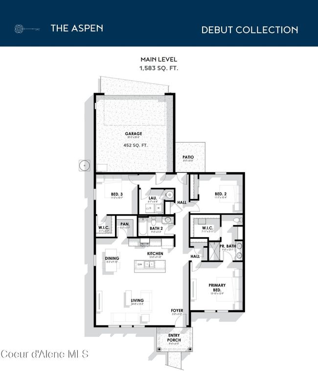 5147 E Norma Ave, House other with 3 bedrooms, 2 bathrooms and null parking in Post Falls ID | Image 29