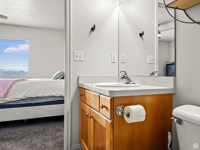 Bathroom with vanity and toilet | Image 21