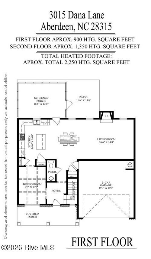 3015 Dana Ln, Aberdeen, NC, 28315-4592 | Card Image