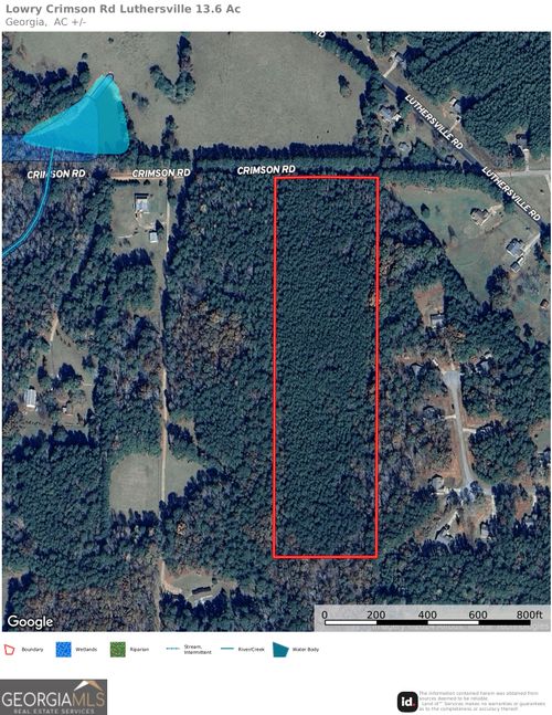 13.6 AC Crimson Rd, Luthersville, GA, 30251 | Card Image