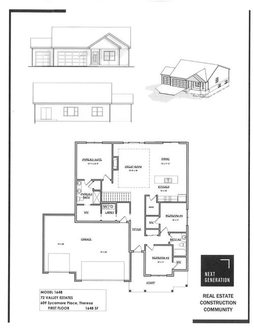 609 Syamore Place, THERESA, WI, 53091 | Card Image
