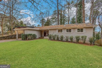 1488 Brook Valley Ne, House other with 3 bedrooms, 2 bathrooms and 2 parking in Atlanta GA | Image 2