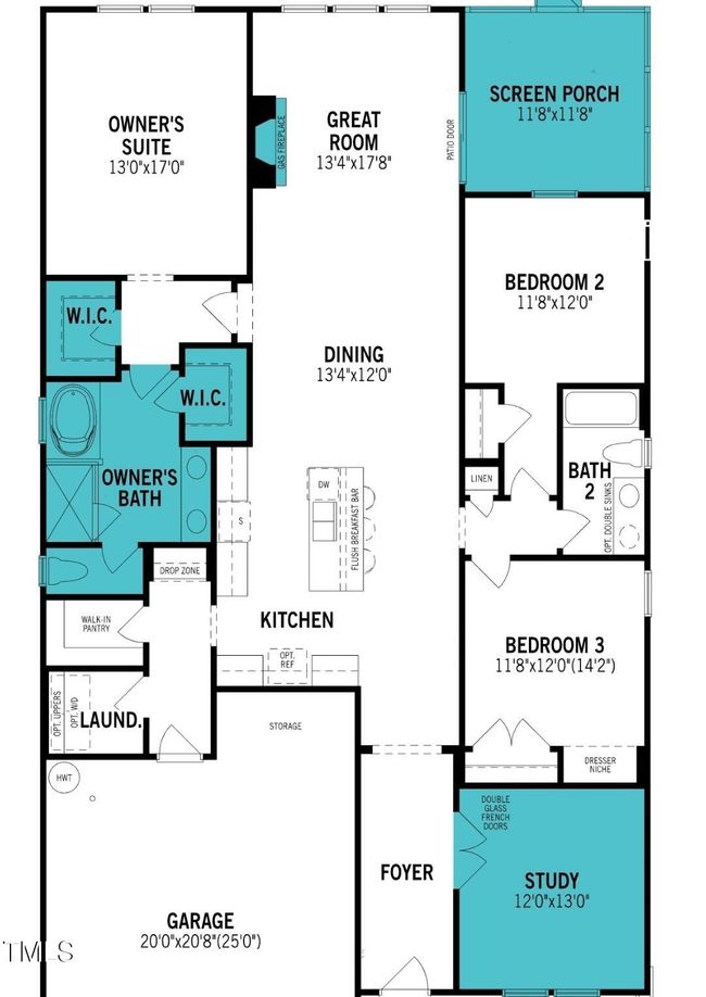 Builder Floor Plan | Image 44