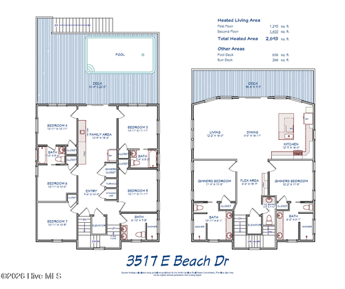 3517 E Beach Dr, Oak Island, NC, 28465-5848 | Card Image