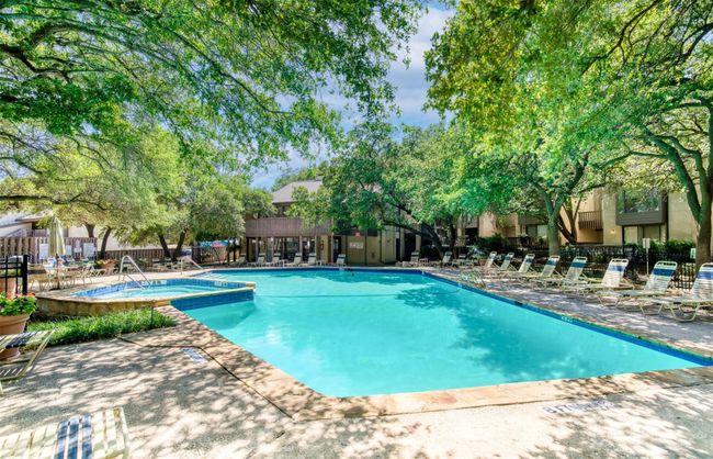 Community pool with a patio | Image 29