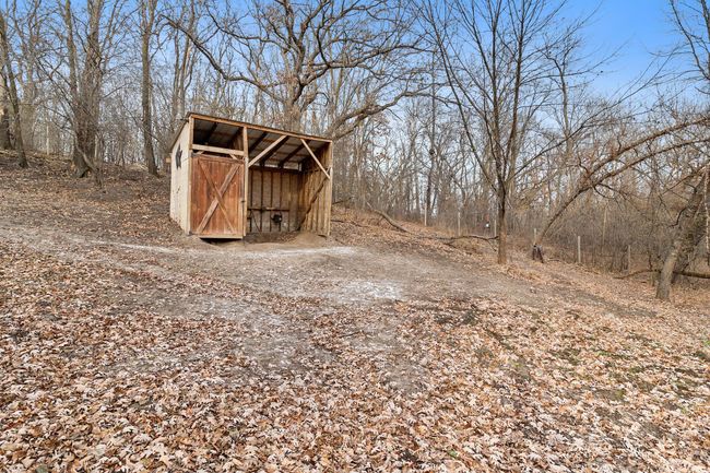 Enclosed horse paddock of approximately one acre. With run-in with tack closet and steel roof. | Image 77