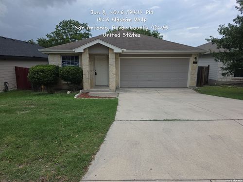 1526 Alaskan Wolf, San Antonio, TX, 78245-3367 | Card Image