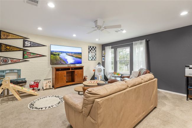 Upstairs Family Room. Faux brick wall covering has been removed. | Image 23