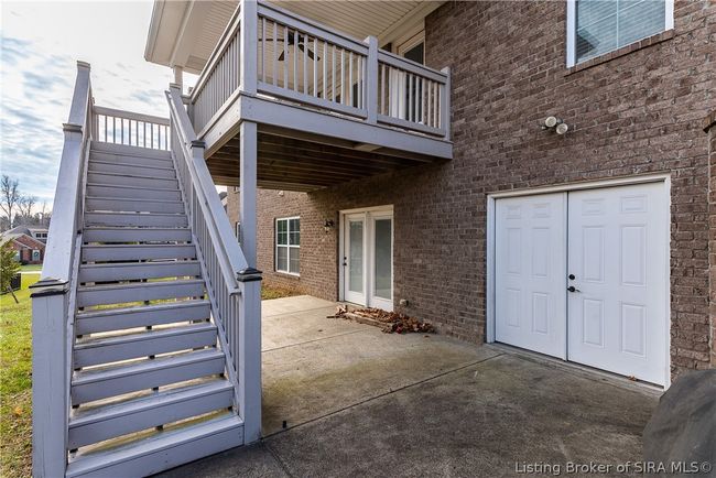Solid doors pictured open to the functional utility garage! | Image 33