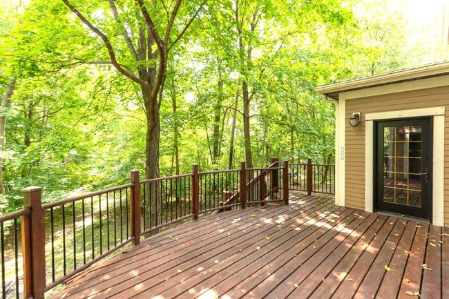 Deck- Door to Dining area - steps to back yard | Image 41