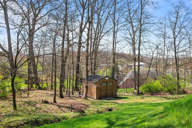 Sitting down in the woods is your own private shed. | Image 48