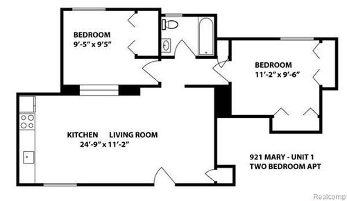 921 Mary Unit 1 Street, Ann Arbor, MI, 48104 | Card Image