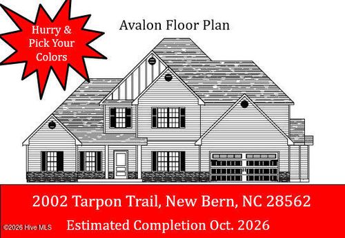 2002 Tarpon Trl, New Bern, NC, 28562-6177 | Card Image