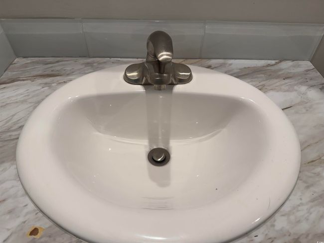 Bathroom view of a sink | Image 29