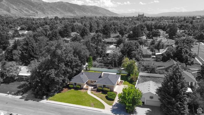 Drone / aerial view of mountains and a forest | Image 23