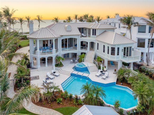Back of the house with a pool-spa, patios, and balconies | Image 6