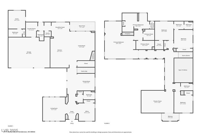 2717 Mona Lisa St, House other with 5 bedrooms, 6 bathrooms and null parking in Henderson NV | Image 92