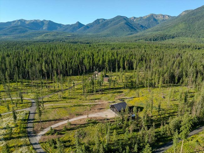 View of mountain backdrop with a heavily wooded area | Image 70