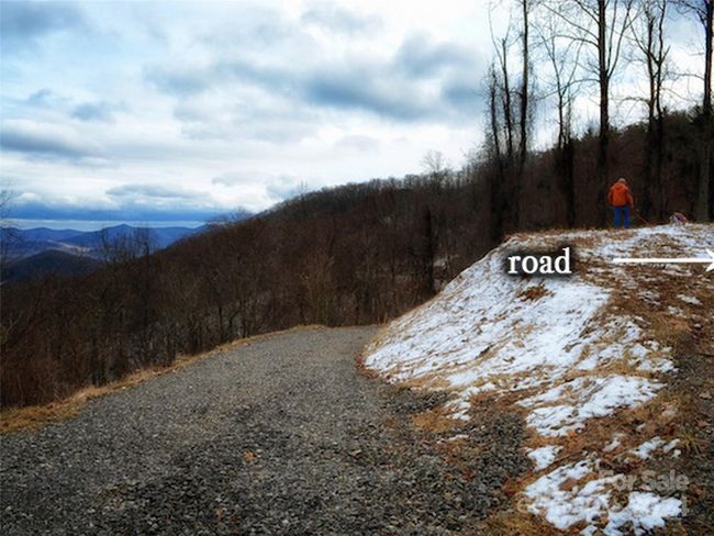 sloped lot with old road bed through property | Image 13