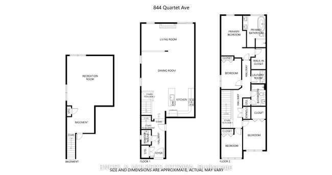 844 Quartet Ave, House attached with 4 bedrooms, 3 bathrooms and 2 parking in Gloucester ON | Image 35