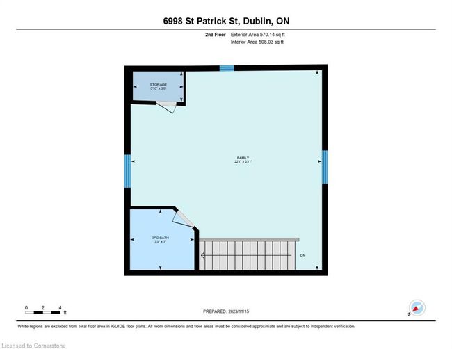 6998 St Patrick St, House other with 3 bedrooms, 2 bathrooms and 4 parking in Dublin ON | Image 38