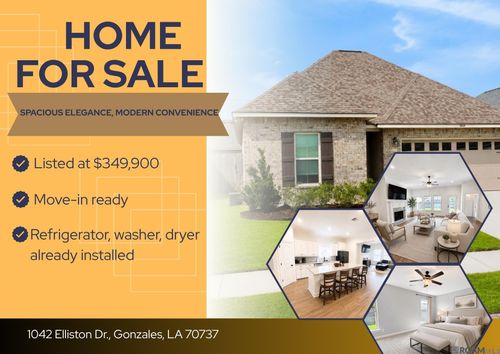 1042 Elliston Dr, Gonzales, LA, 70737-8269 | Card Image