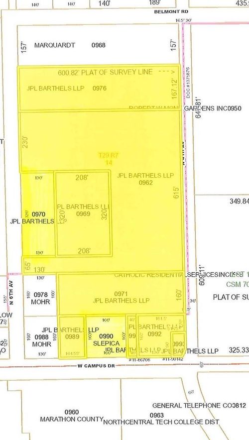 500 W Campus Drive, MAINE, WI, 54401 | Card Image