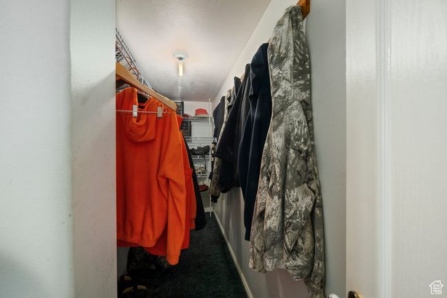 Spacious closet featuring carpet flooring | Image 30