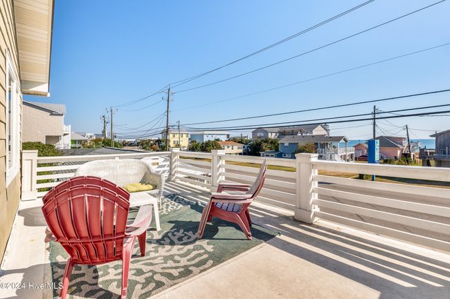 View of private deck for upper unit | Image 43