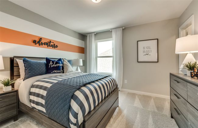 Spacious secondary bedroom *Photos of furnished model. Not actual home. Representative of floor plan. Some options and features may​​‌​​​​‌​​‌‌​‌‌​​​‌‌​​‌‌​‌​​​​​‌ vary | Image 20