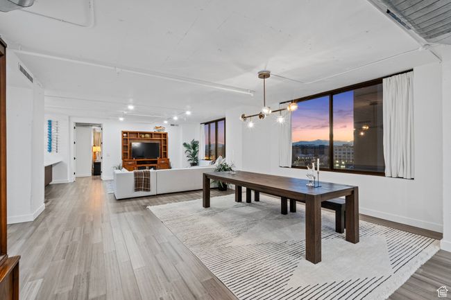 Dining space with LVP flooring | Image 15
