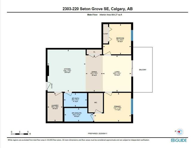 2303 - 220 Seton Grove Se, Condo with 2 bedrooms, 2 bathrooms and 1 parking in Calgary AB | Image 19