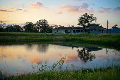 Morning view of 1 acre pond | Image 2