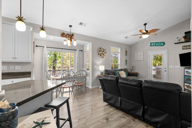 Wooden deck with ceiling fan | Image 15
