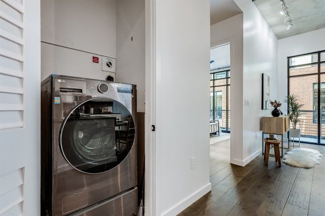 The laundry closet is efficiently designed, offering just the right amount of space for your washer and dryer | Image 27