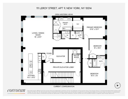 ph2-111 Leroy St, New York, NY, 10014-3939 | Card Image