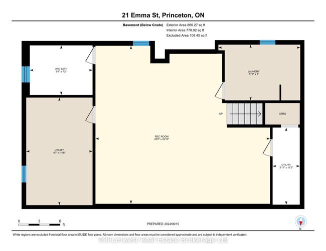21 Emma St, House other with 3 bedrooms, 2 bathrooms and 4 parking in Princeton ON | Image 47