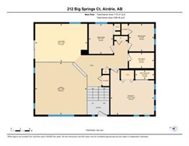212 Big Springs Crt Se, House detached with 5 bedrooms, 1 bathrooms and 3 parking in Airdrie AB | Image 31