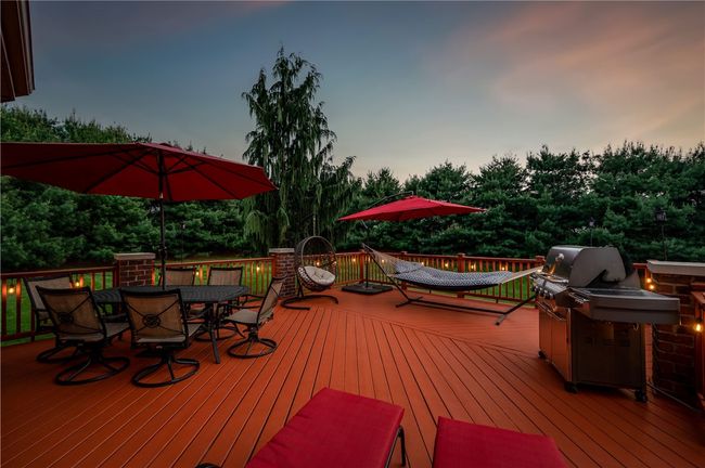 Beautiful lighting bathes the deck with a soothing atmosphere at night. | Image 39