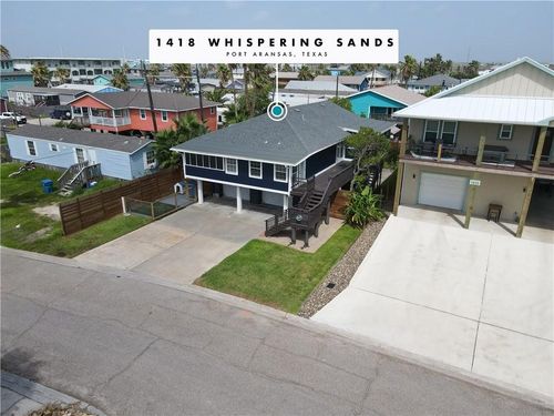 1418 Whispering Sands St, Port Aransas, TX, 78373-5728 | Card Image