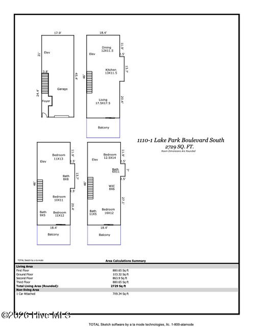 1-1110 Lake Park Boulevard S, Carolina Beach, NC, 28428 | Card Image