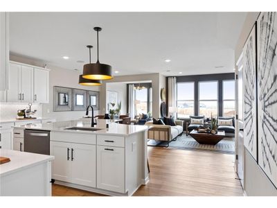 Views from the kitchen show more of our truly open concept. Photo of model home. | Image 3