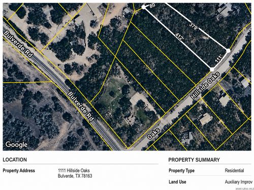 1111 Hillside Oaks, Bulverde, TX, 78163-1743 | Card Image