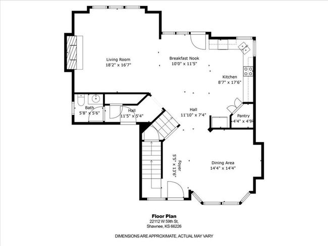 22112 W 59 Th St, House other with 4 bedrooms, 4 bathrooms and null parking in Shawnee KS | Image 36