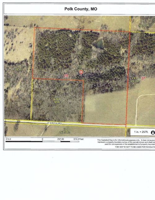 0 E 535th Rd, Morrisville, MO, 65710 | Card Image