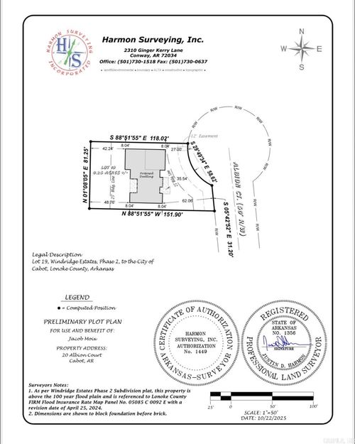 20 Albion Ct., Cabot, AR, 72023 | Card Image