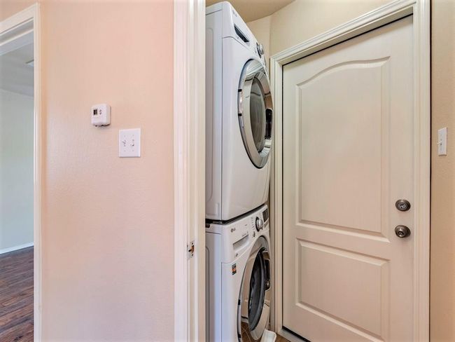 Convenient in home laundry with the stackable washer & dryer included. | Image 24