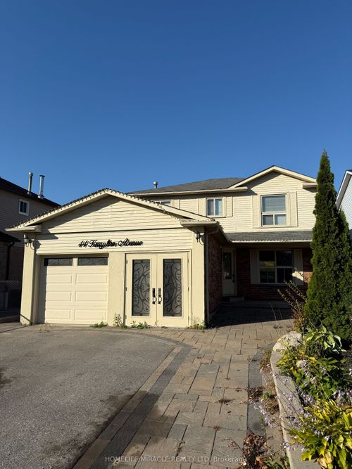 44 Knapton Ave, Ajax, ON, L1S5W1 | Card Image